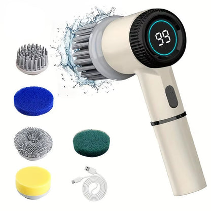 Une brosse électrique multifonctionnelle est l'alliée parfaite pour simplifier les corvées ménagères. Cette brosse polyvalente peut être utilisée pour nettoyer en profondeur une variété de surfaces, des sols aux plafonds. Avec ses fonctions multiples, elle peut aspirer, balayer et même laver, offrant une solution complète pour maintenir votre maison propre et éclatante. Son design ergonomique et sa facilité d'utilisation en font un outil indispensable pour rendre le nettoyage plus efficace.